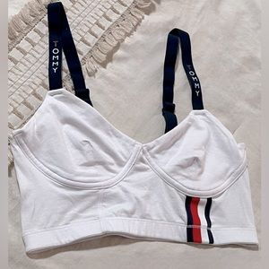 TOMMY HILFIGER White Bralette